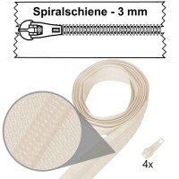 hellbeige (123) mit Standardschiebern