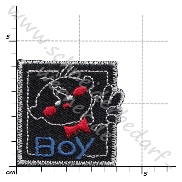 Motiv-Flicken zum Aufbügeln (Girl / Boy)
