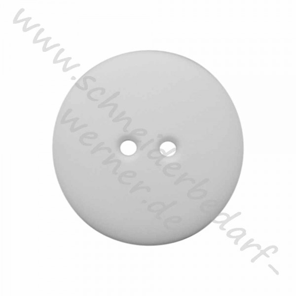 Kunststoffknopf "Simply White"