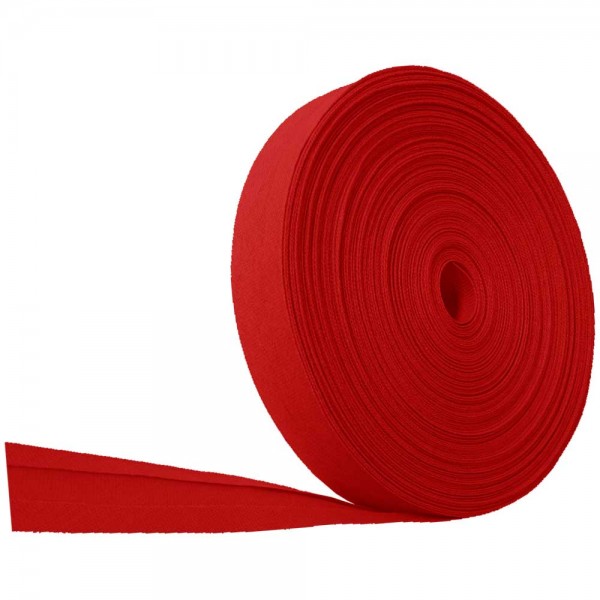 Schrägband / Einfassband Baumwolle (20 mm breit)