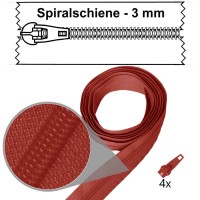 terrakotta (850) mit Standardschiebern