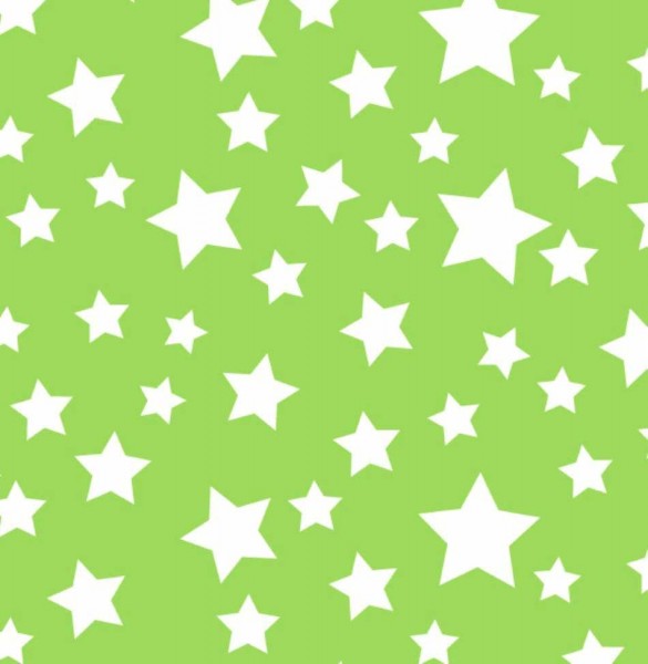 Baumwolljersey Stoff (mit Elasthan) "schlichte weiße Sterne"