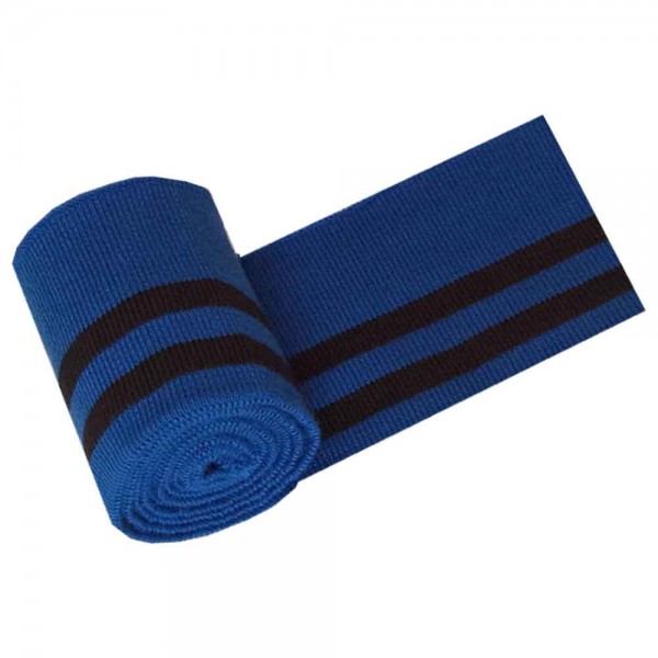 110 cm Bundabschluss / Strickbündchen glatt, gestreift/Streifen (6 cm breit)