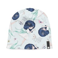 Baumwolljersey Stoff (mit Elasthan) "Schmetterlings - Mädchen - Happy Girl" Baumwolljersey Stoff (mit Elasthan) "Schmetterlings - Mädchen - Happy Girl"