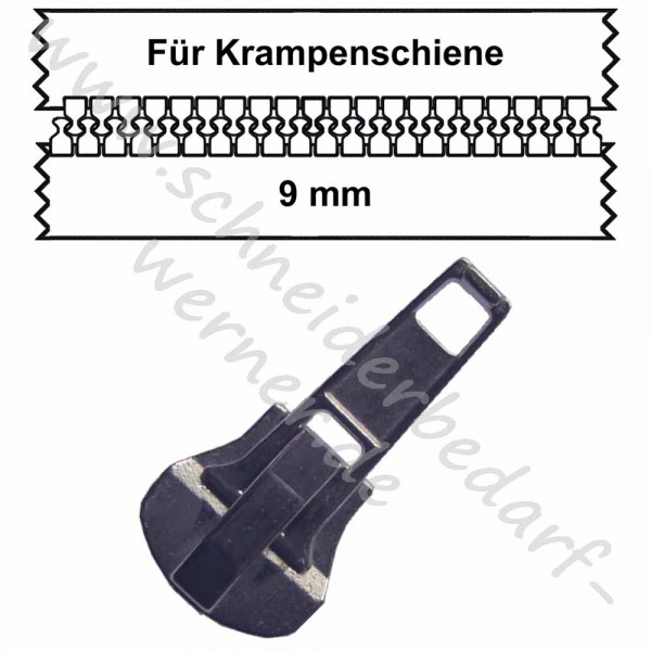 Standard silber (Automatik) !für schwarz (000) 9 mm Krampenschiene!