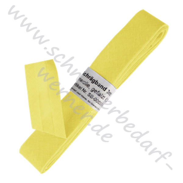 RESTE: Baumwoll-Schrägband 20 mm breit