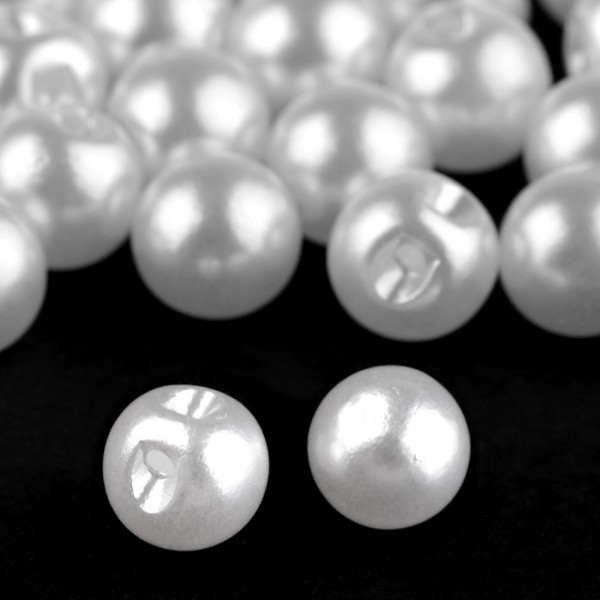 Perlen zum Annähen / Perlenknopf