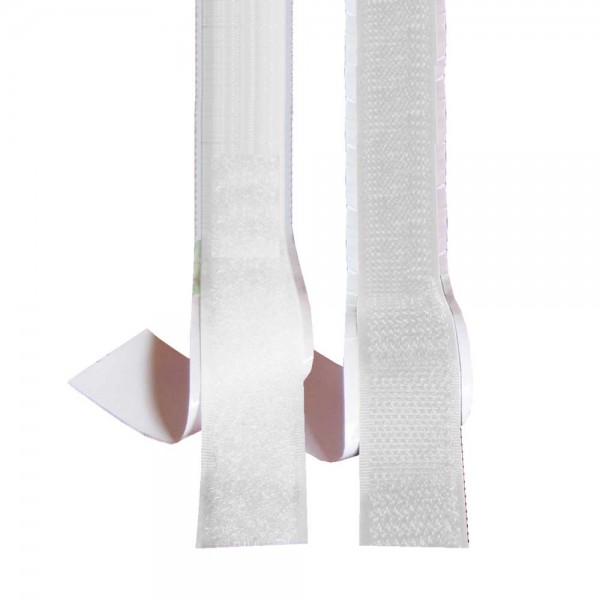 25 mm Klettband zum Kleben (selbstklebend)