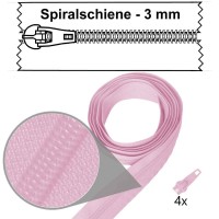 hellaltrosa (207) mit Standardschiebern