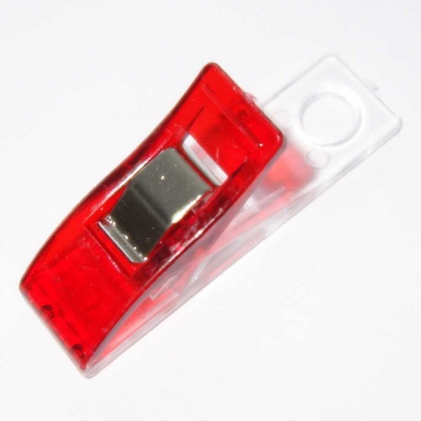 Wonderclip / Stoffklammer Standard / M (extra lang mit Öse)