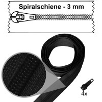 schwarz (000) mit Standardschiebern
