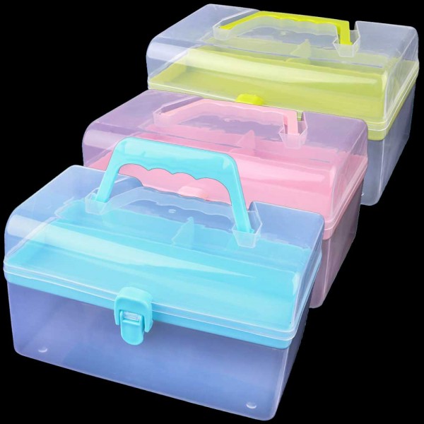 Kunststoff-Sortierbox / Aufbewahrungsbox - 21,5 cm x 14,5 cm x 12,5 cm