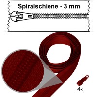 dunkelrot (059) mit Standardschiebern