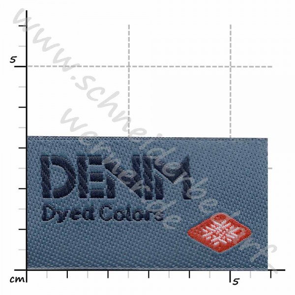 Motiv-Flicken zum Aufbügeln (Denim Dyed Colors)