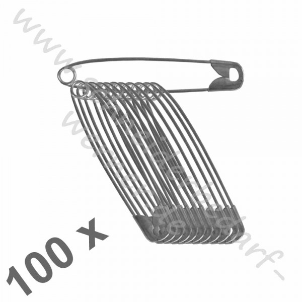 Sicherheitsnadeln (silber)