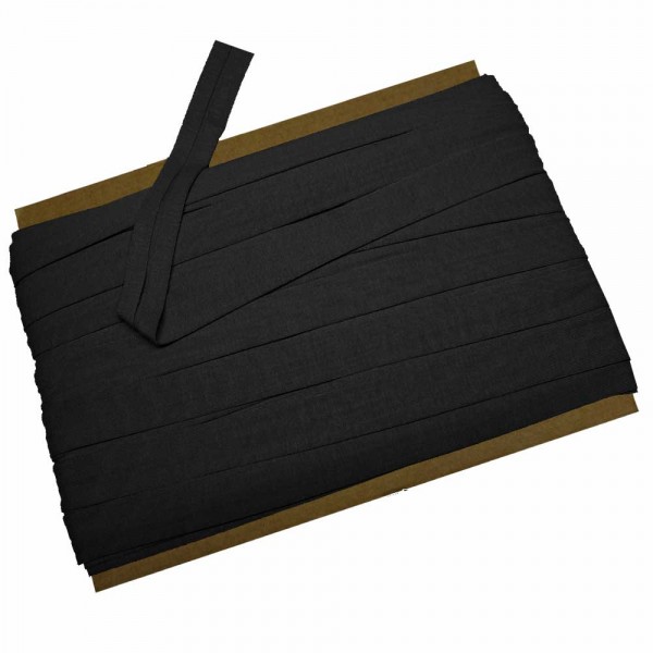 Baumwolljersey-Schrägband / Jersey-Einfassband (20 mm, 94% Baumwolle + 6 % Elasthan)