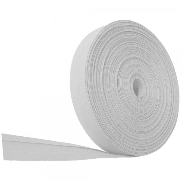 Schrägband / Einfassband Baumwolle (20 mm breit)