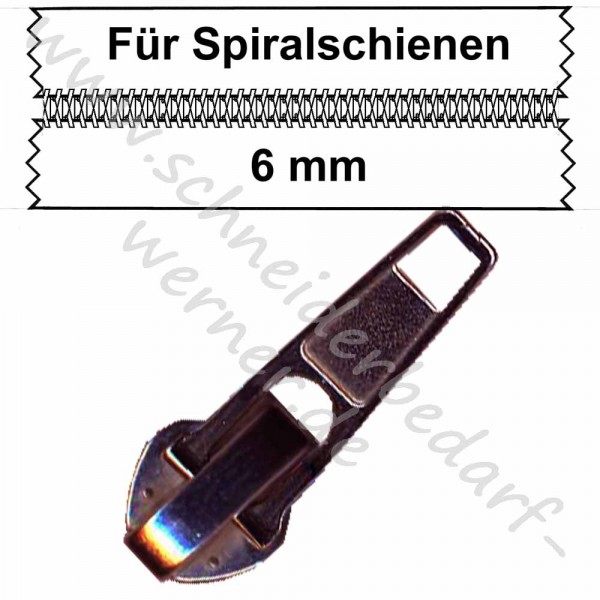 Standard antik-altkupfer (Automatik) !für dunkelbeige (573) 6 mm Spiralschiene!