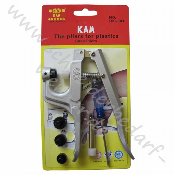 Druckknopfzange für Snaps (Kunststoff-Druckknöpfe - Nähfrei)