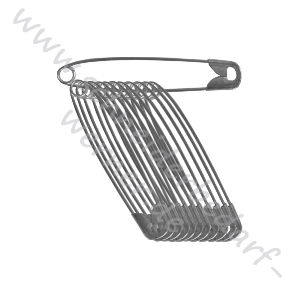 Sicherheitsnadeln (silber)