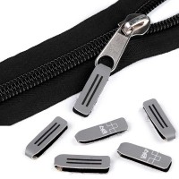 Metall Reißverschluss Brüniert 36cm - Teilbar Für Jacken & Mäntel